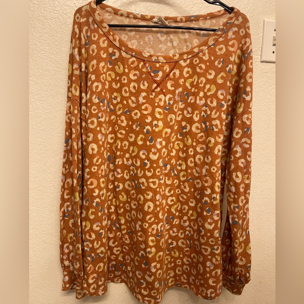 Leopard sweater